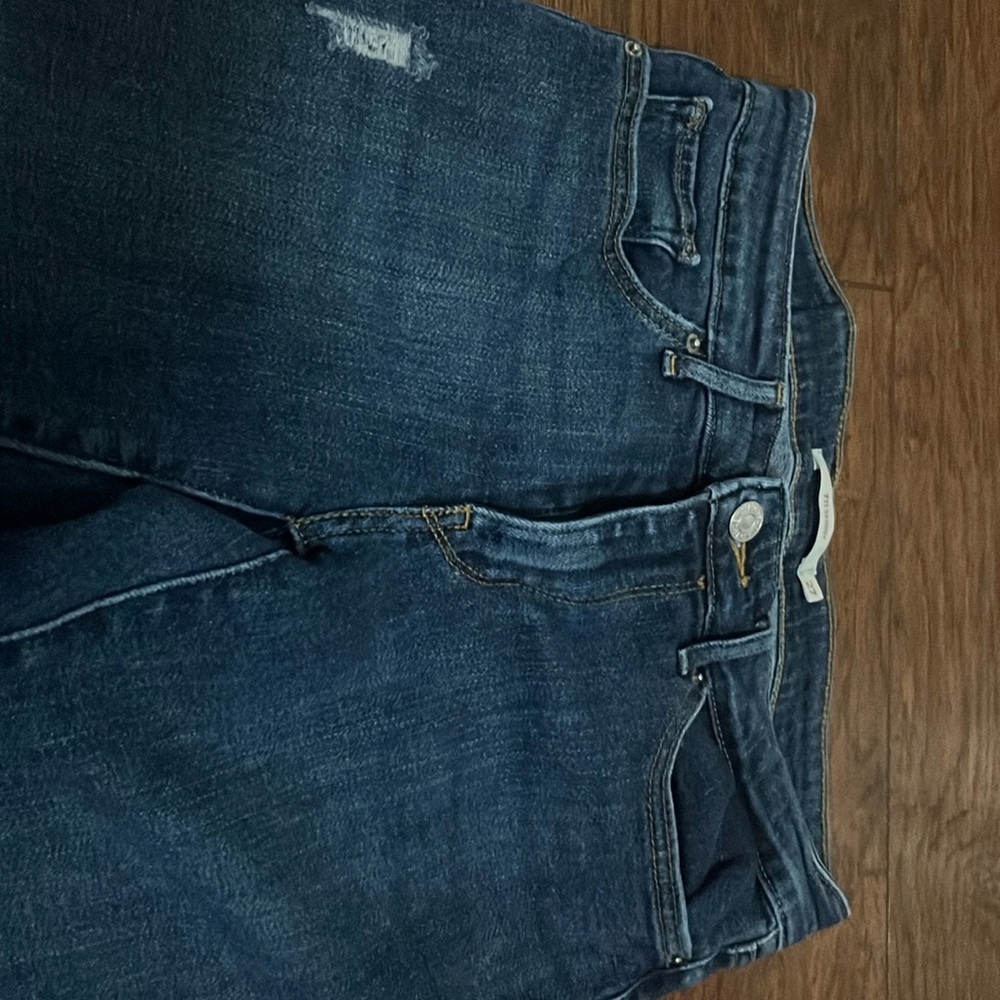 Blue denim ripped jeans, Size 27 711 Skinny